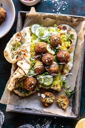 Make social videos in an instant: Falafel Naan Wraps with Golden Rice and Special Sauce ...