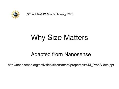 Ppt Why Size Matters Powerpoint Presentation Free Download Id5528697
