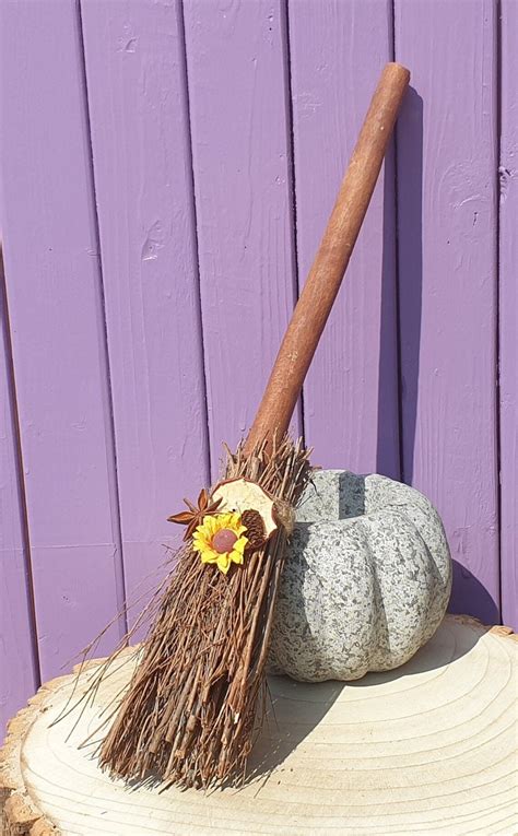 Cinnamon Broomstick Witch Spice Broom Pagan Altar Besom Etsy