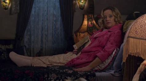 They can't all be slytherin! Pink House Robe worn by Hilda Spellman (Lucy Davis) in ...