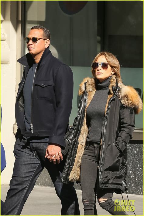 Jennifer Lopez And Alex Rodriguez Hold Hands In The Big Apple Photo