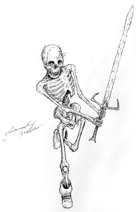 Skeleton Warrior By Chase Shift On Deviantart