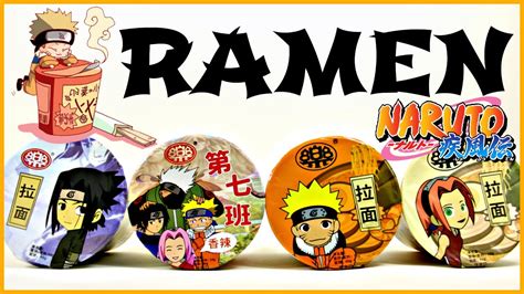 Naruto All Collections Ramen Cup Series Twhat Youtube