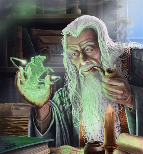 Wizard Magic By Jonhrubesch On Deviantart World Of Fantasy Fantasy