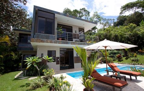 Uvita 3 Br Luxury Contemporary Villa For Sale Directly Across From