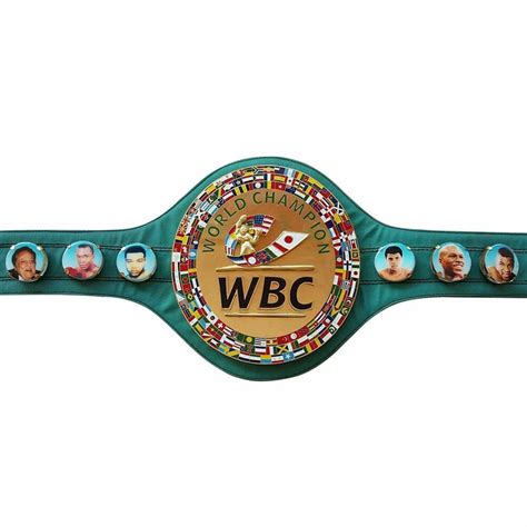 Wbc Boxing Championship Belt Adult Size Etsy