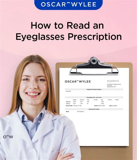 How To Read An Eyeglasses Prescription