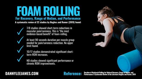 Benefits Of Foam Rolling According To New Research Danny James