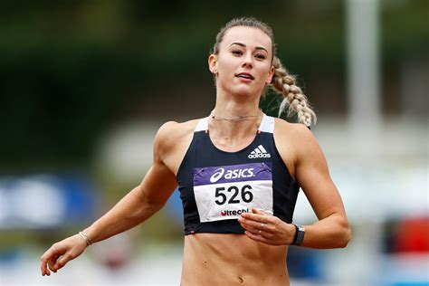 Visser achieved a time of 12.73. Hordenloopster Nadine Visser verdedigt titel: 'Fijn dat ik ...