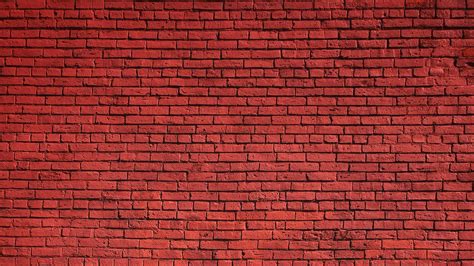 Download Wallpaper 2560x1440 Wall Brick Red Texture