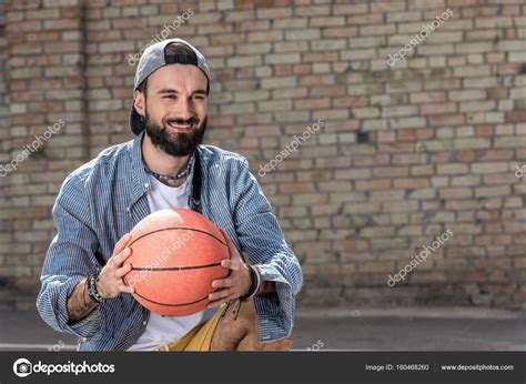Man With Basketball Ball Stock Photo By ©igorvetushko 160468260