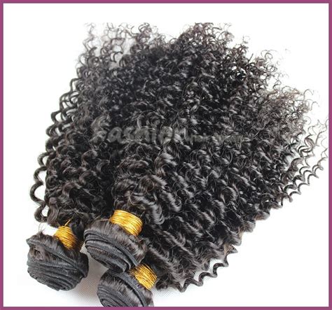 100 6a Unprocessed Brazilian Virgin Remy Human Real Hair Weaves Extensions Kinky Curly Weft