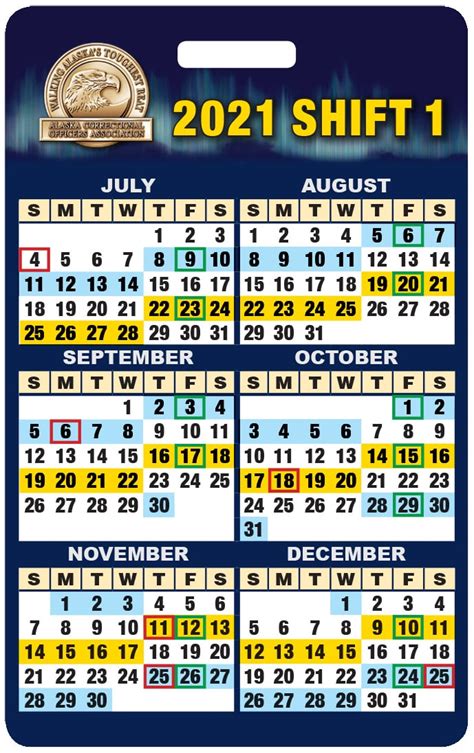 Free employee shift scheduling spreadsheet. 2021 Shift Calendars - Alaska Correctional Officers ...