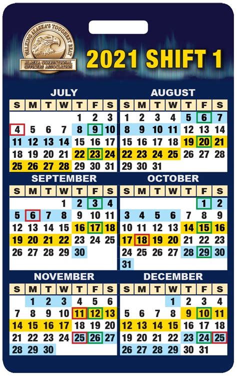 Please note that our 2021 calendar pages are for your personal use only, but you may always invite your friends to visit our website so they may browse our free printables! 2021 Shift Calendars - Alaska Correctional Officers Association