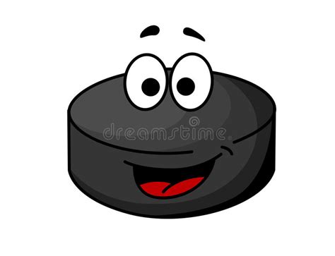 Royalty free lizenzfrei cliparts und erweiterte lizenz. Black Cartoon Ice Hockey Puck Stock Vector - Illustration ...