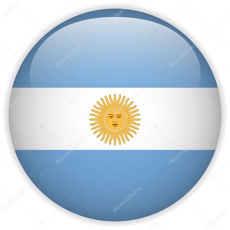 Argentina Flag Glossy Button Stock Vector Image By ©gubh83 12563627