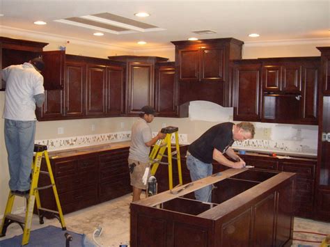 Kitchen Cabinet Installation In Corona Ca C And L Design Specialists Inc
