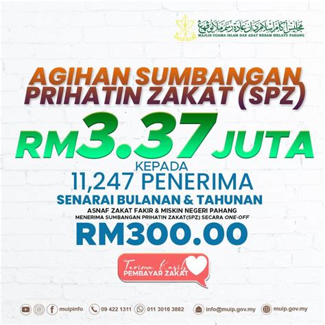 Dapatkan jadual dan lokasi perkhidmatan kaunter bergerak kami di bawah. Permohonan Agihan Sumbangan Prihatin Zakat Pahang ( SPZ ...