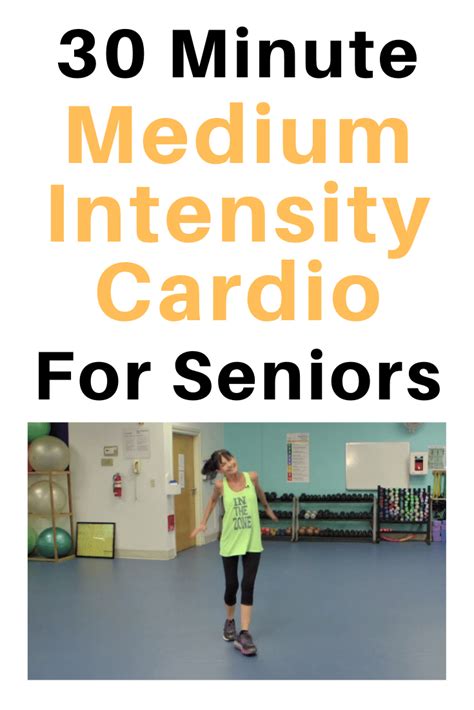 30 Minute Cardio Workout For Seniors Fitness With Cindy