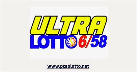 January 3 2016 Pcso Ultra Lotto 658 Result Pcso Lotto Results