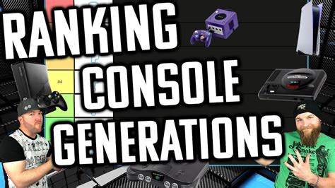 Ranking The Console Generations Of Our Lifetime Video Game Consoles