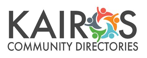This clipart image is transparent backgroud and png format. Kairos Community Directories Logo - WillDo Graphics
