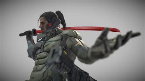 Metal Gear Rising Jetstream Sam Download Free 3d Model By Mono213