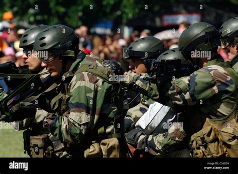 Show Der Französischen Armee Stockfotografie Alamy