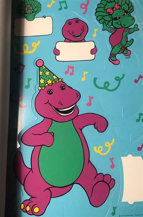 Rare Barney And Baby Bop Party Pack Etsy