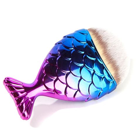 chubby mermaid multipurpose makeup brush mermaid beauty products 2018 popsugar beauty photo 8