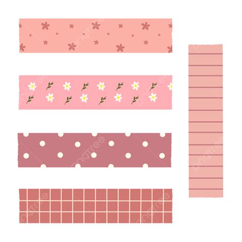 Pink Washi Tape Cute Set Washi Tape Pink Washi Tape Cute Washi Tape