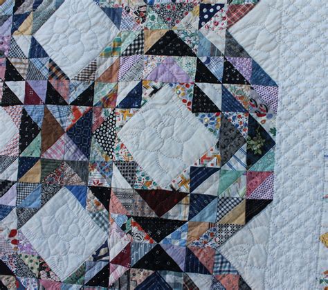 Choose from a wide range of styles, materials, colours & sizes. Bargain John's Antiques | Ocean Waves Antique Pieced Quilt ...