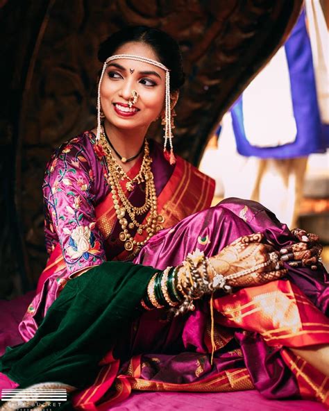 maharashtrian bride look traditional marathi brides wedding look ideas
