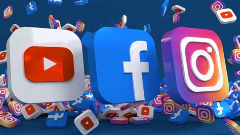 Social Media Marketing Fb Instagram Twitter Youtube Logo Transparent