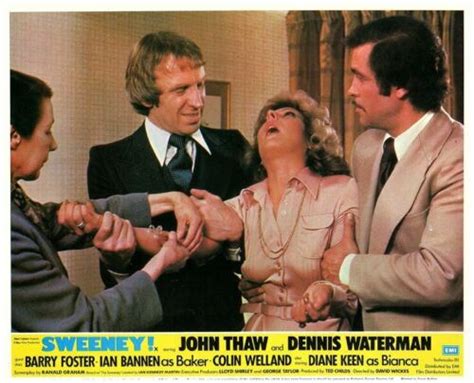 Sweeney Original Lobby Card Lynda Bellingham In Tough Scene Ebay