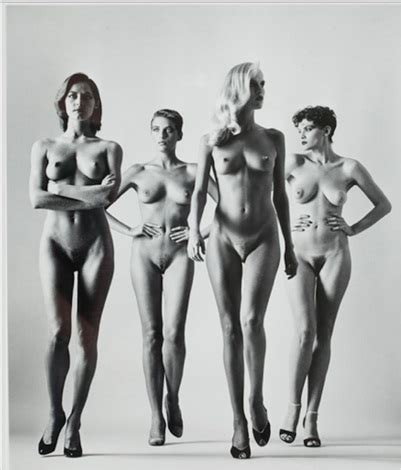 Sie Kommen Nude Facing By Helmut Newton On Artnet