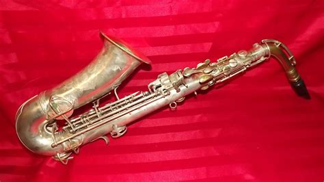 1925 C G Conn Chu Berry Silver Plated New Wonder Alto Sax Saxophone