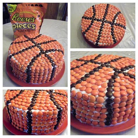 Basketball Cake Easy Simple Birthday Cake Basketball Cake Cake