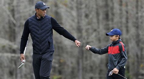 Tiger Woods Continues To Spotlight With Son Charlie At Pnc Championship
