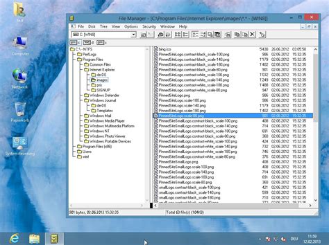 File Manager Under Windows Windows 8 Windows 7 Vista And Windows Server
