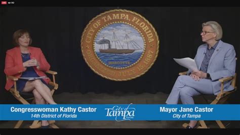 Tampa Mayor Jane Castor And Rep Kathy Castor Discuss COVID 19 YouTube