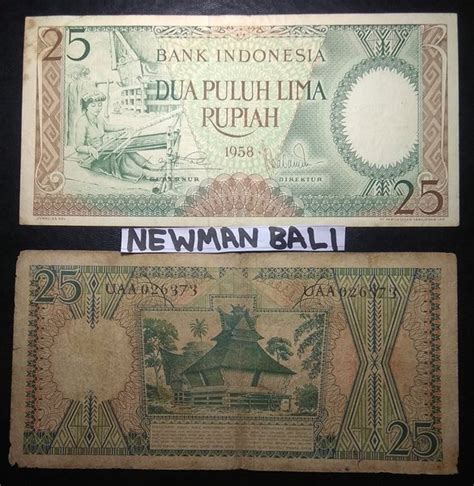 Jual Uang Kertas Kuno Rupiah Seri Pekerja Th Di Lapak Newman Bali Bukalapak