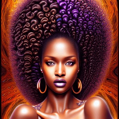 african goddess digital graphic · creative fabrica