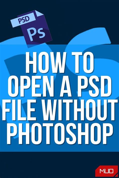 How To Open A Psd File Without Photoshop