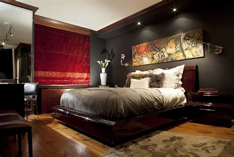 splendid masculine bedroom design ideas  men  style