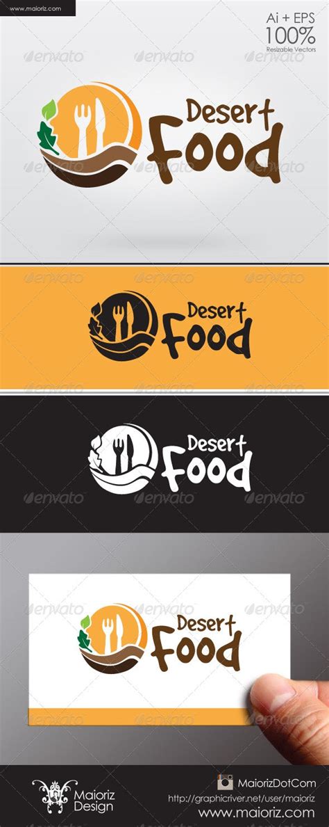 Desert Food Logo By Maioriz Graphicriver