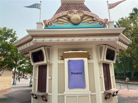 Photos Ticket Booth Displays Illuminated Plus More Reopening Prep At