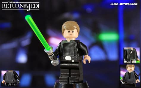 Custom Lego Star Wars Return Of The Jedi Luke Skywalker Flickr