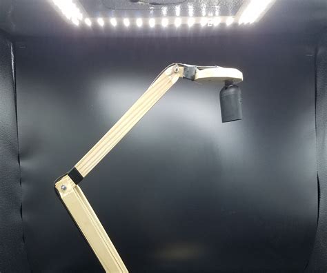 Wooden Desk Lamp 5 Steps Instructables