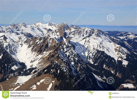 Stockhorn Gantrisch Alps Mountains Mountain Switzerland Swiss Aerial